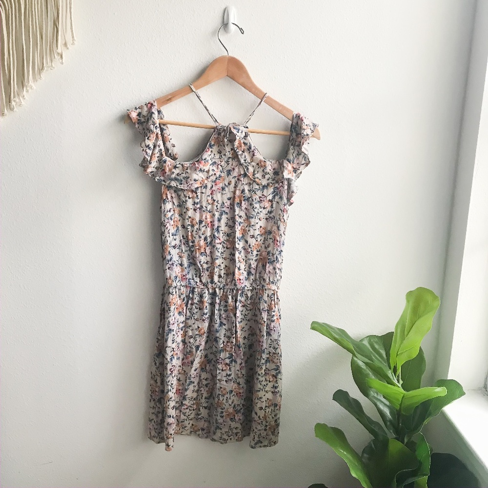 American Eagle Outfitters Floral Strappy Dress S
